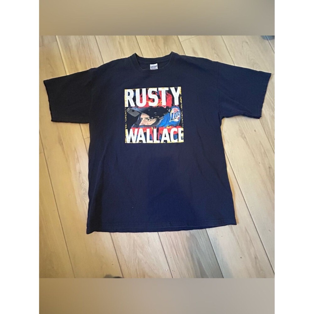 1999 Rusty Wallace #2 Miller Lite NASCAR Racing “ Ready 2 Race “ Graphic Tee XL